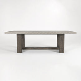 Valley 94" Dining Table Distressed Grey