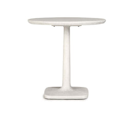 Paulina 31" Outdoor Bistro Table White