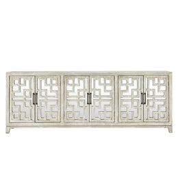 Arley 6Dr Sideboard White