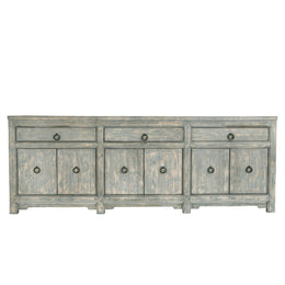 Amherst 3Dwr 6Dr Sideboard Antique Blue