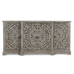 Harmony Breakfront Sideboard Vintage Grey