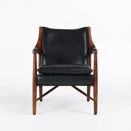 Kiannah Club Chair Black