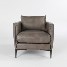 Abigail Club Chair Dark Grey