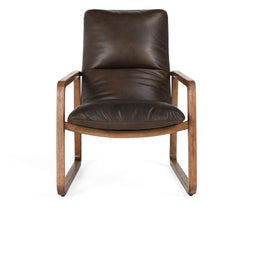 Atticus Accent Chair Brown