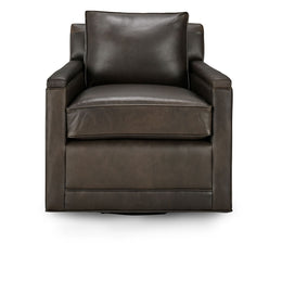 Clark Swivel Accent Chair Espresso MX