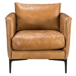 Abigail Club Chair Tan