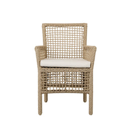 Brisbane Outdoor Dining Chair Natural