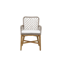 Paulo Outdoor Dining Chair Gray