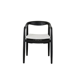 Aria Outdoor Dining Chair Black