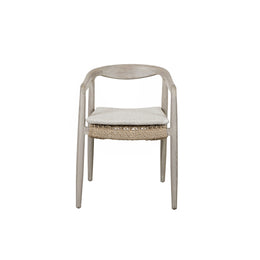 Aria Outdoor Dining Chair Gray