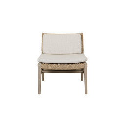 Agnes Outdoor Accent Chair Gray