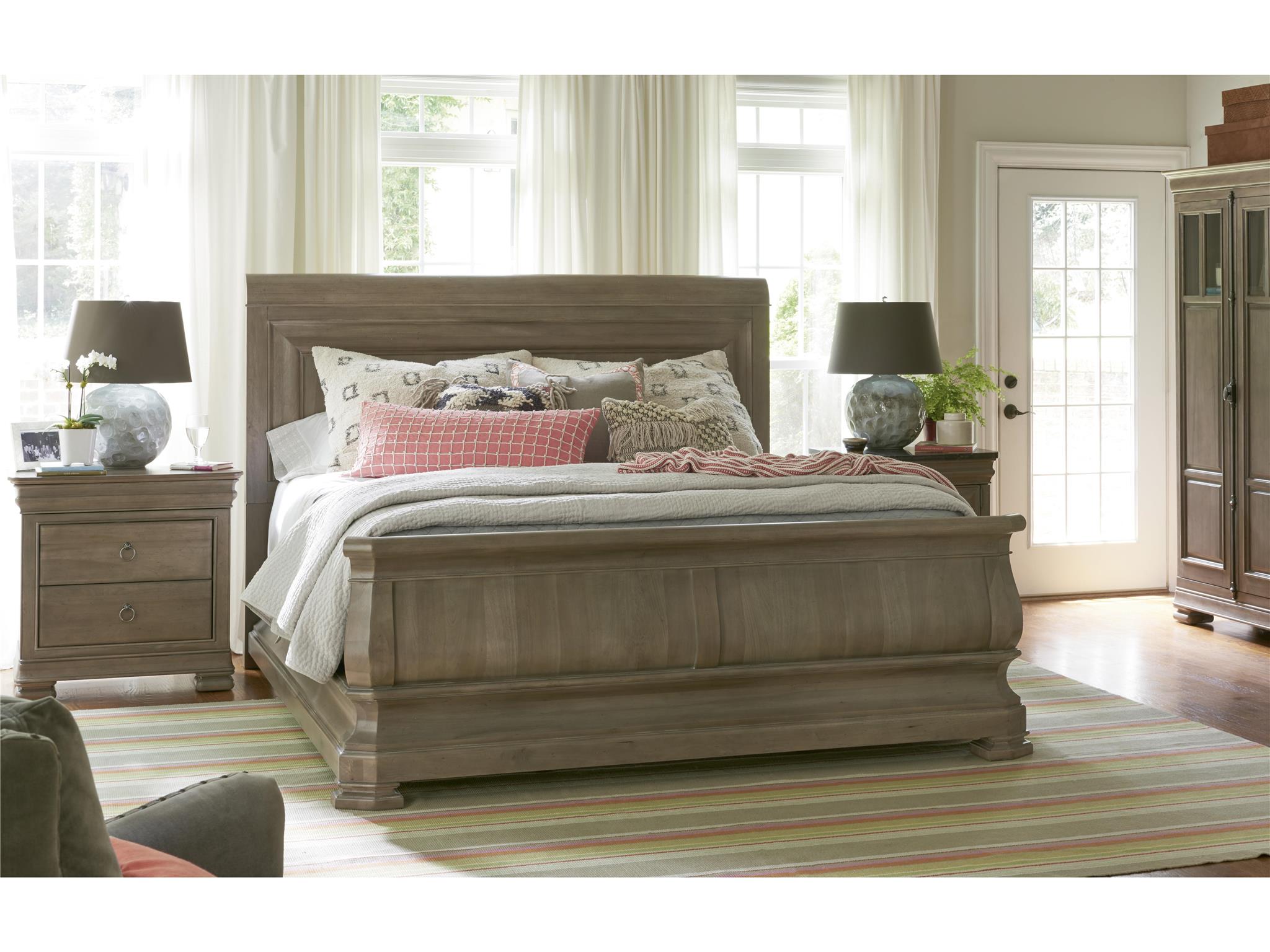 Reprise Queen Sleigh Bed 1