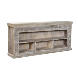 Alta Bookcase Bleached White Medium