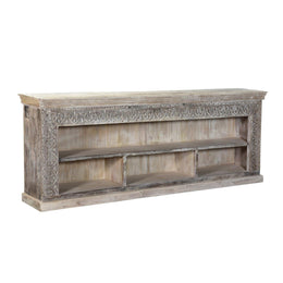 Alta Bookcase Bleached White Large