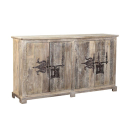 Castillo 4Dr Sideboard Bleached White