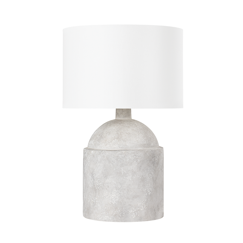 Torrance One Light Table Lamp - Ceramic Weathered Grey