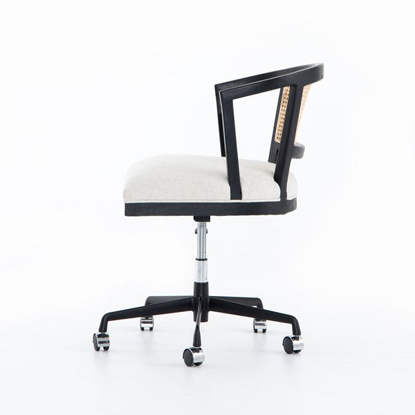 Alexa Desk Chair-Savile Flax by Four Hands