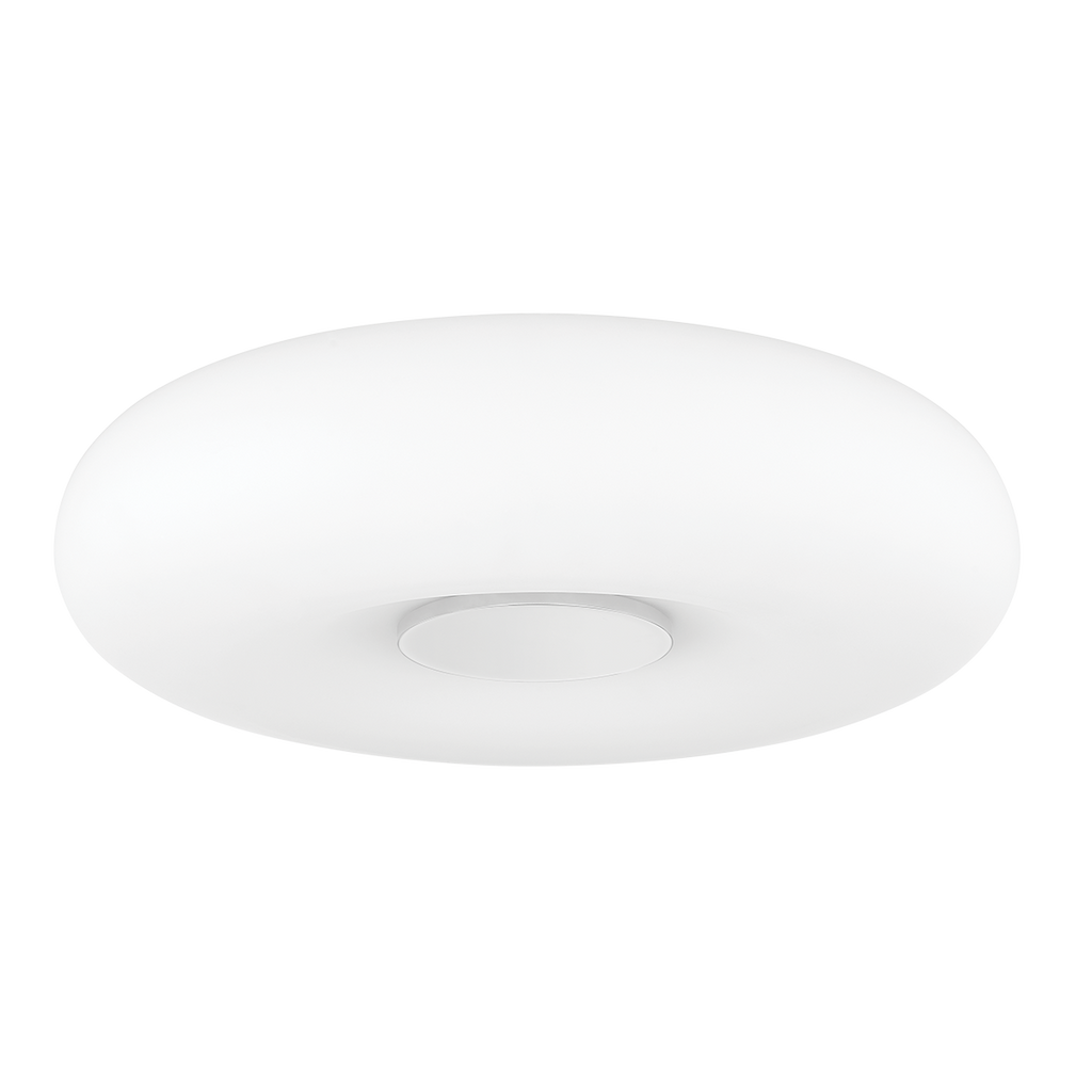 Imani 1 Light Flush Mount - Polished Nickel