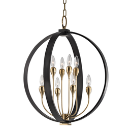 Dresden Chandelier 26" - Aged Old Bronze