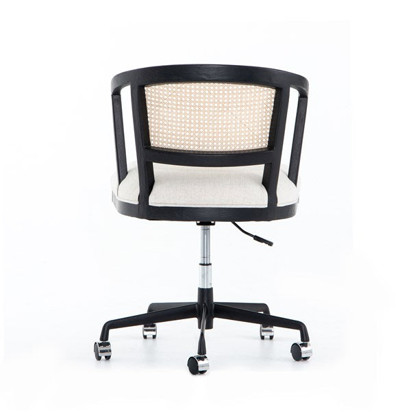 Alexa Desk Chair-Savile Flax by Four Hands