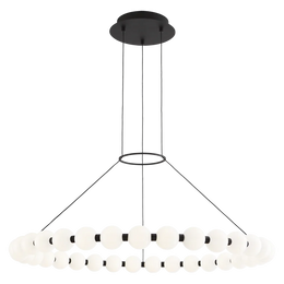 Orbet 36 Chandelier - Nightshade Black