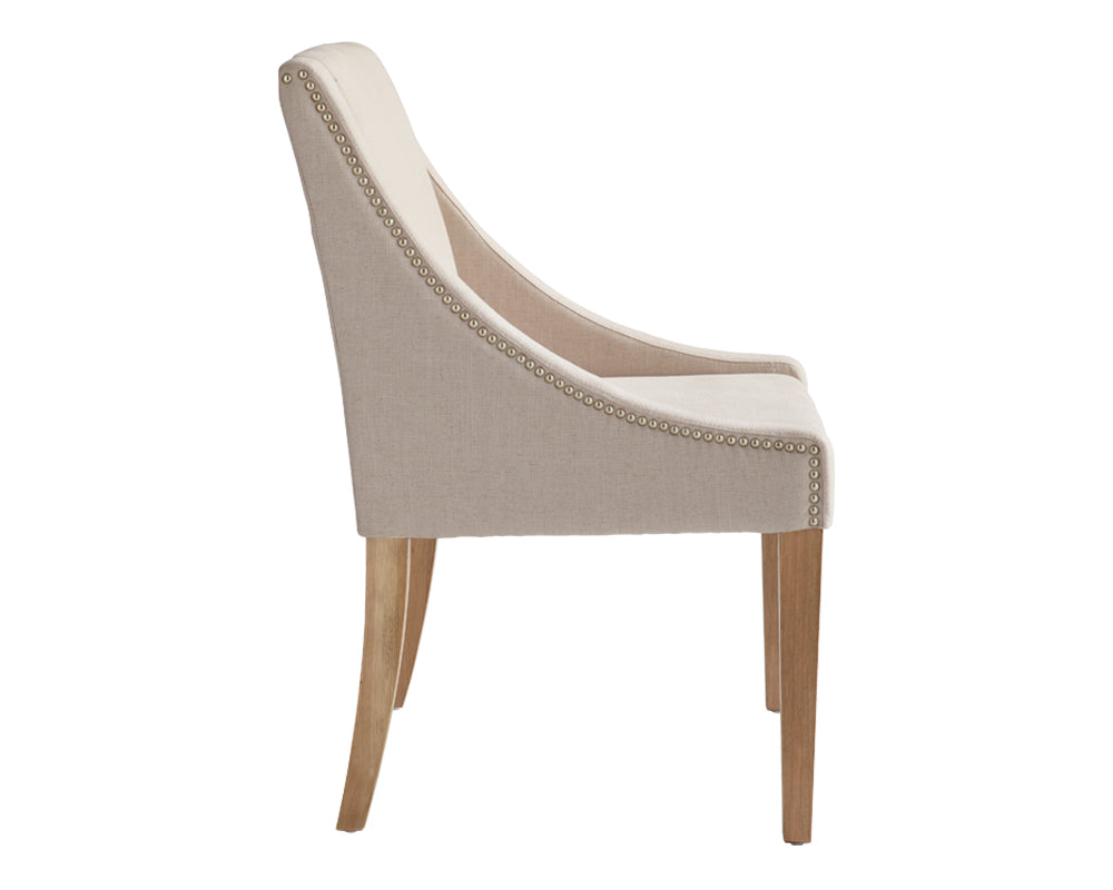 Lucille Dining Chair - Linen