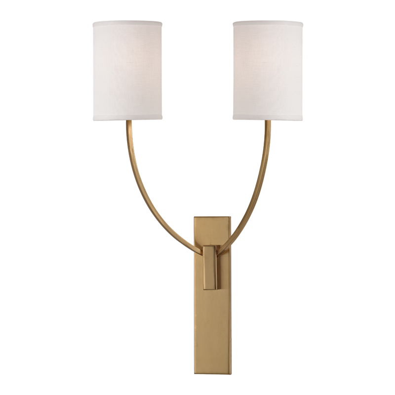 Colton Wall Sconce 24" - Aged Brass