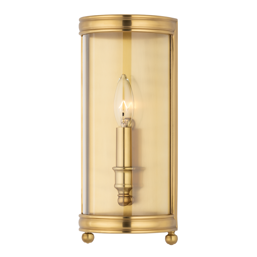 Larchmont Wall Sconce - Aged Brass