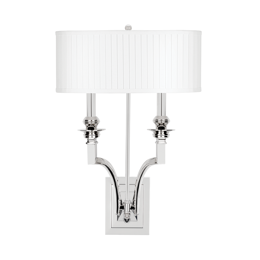 Mercer Wall Sconce 20" - Polished Nickel