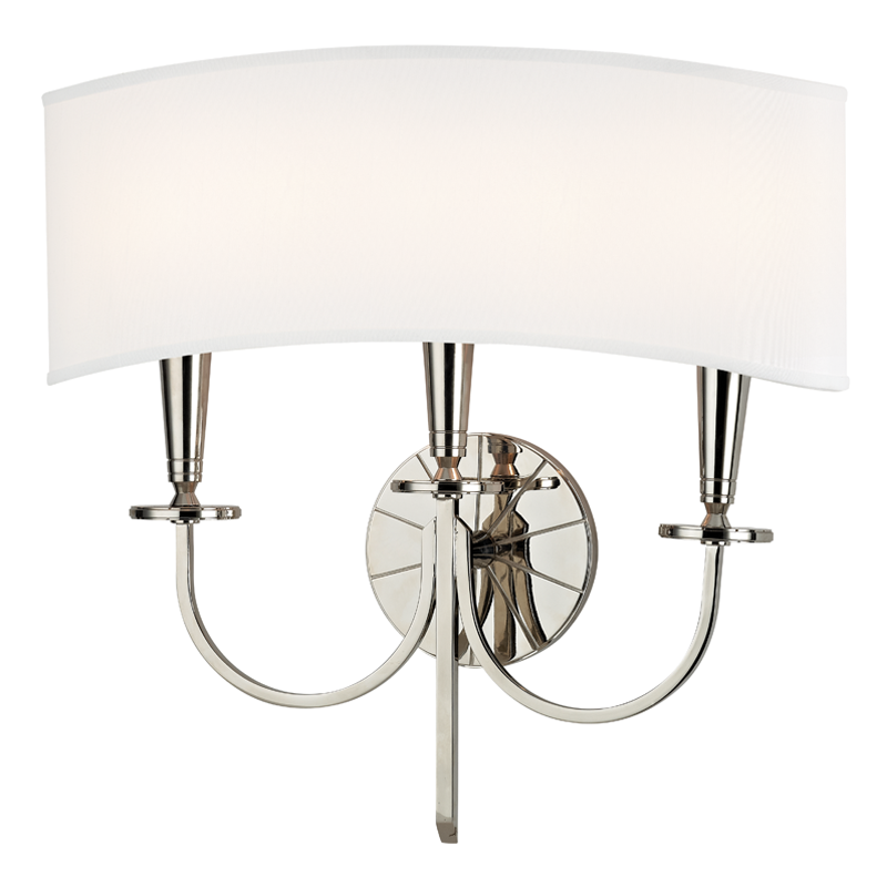 Mason Wall Sconce 16" - Polished Nickel