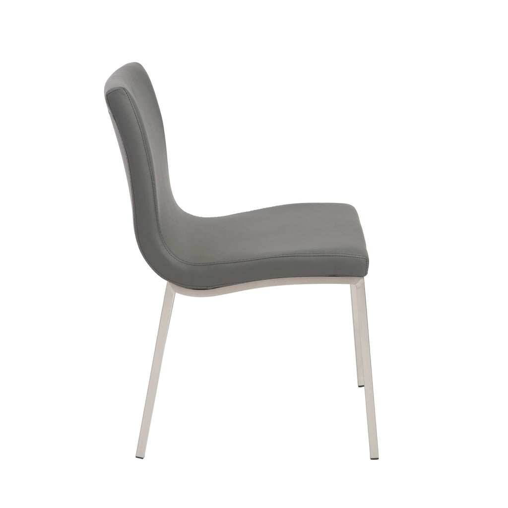 Scott Side Chair - Grey,Set of 2