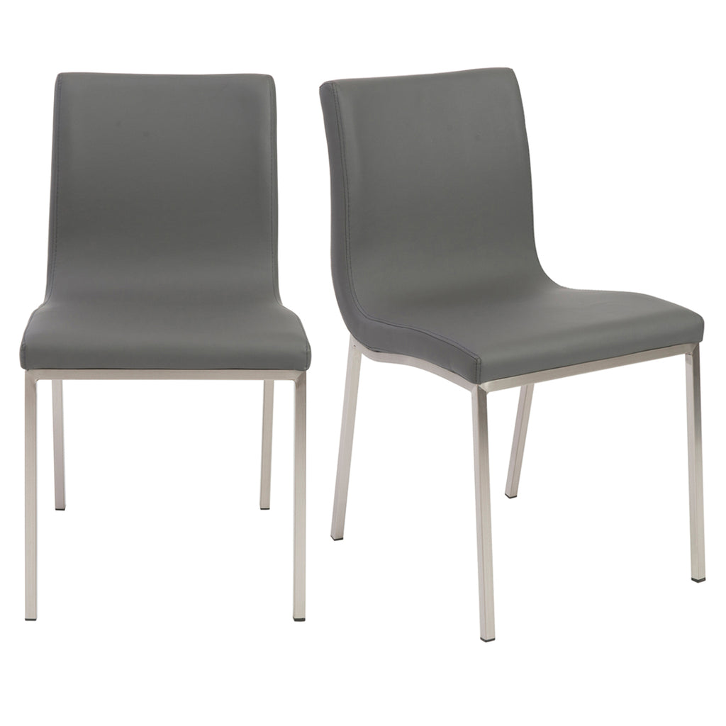 Scott Side Chair - Grey,Set of 2