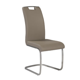 Karl Side Chair - Taupe,Set of 2