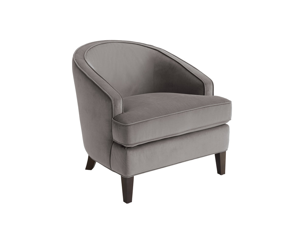 Coleman Lounge Chair - Grey