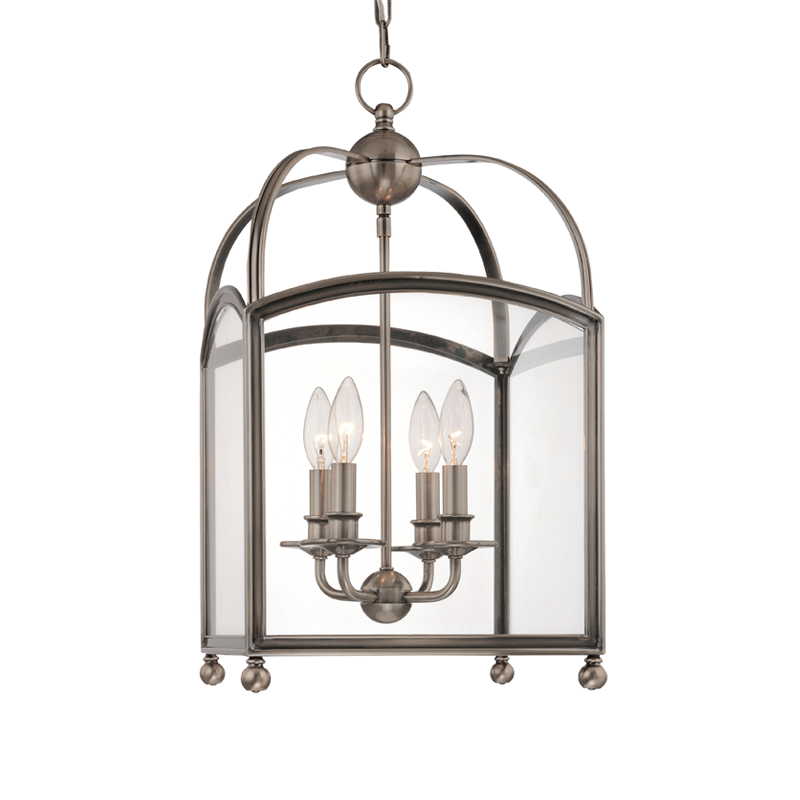 Millbrook Pendant 22" - Historic Nickel