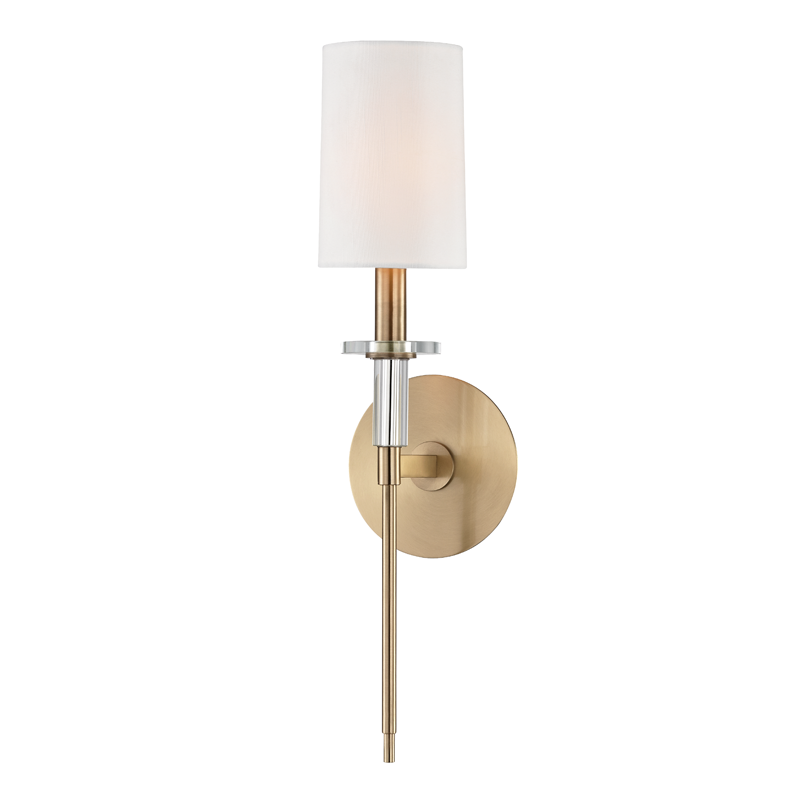 Amherst Wall Sconce 5" - Aged Brass