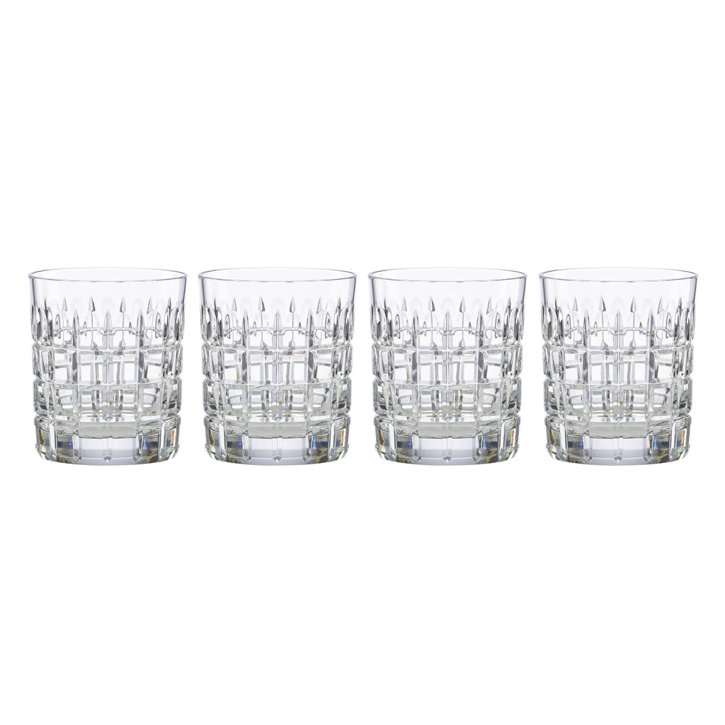 New Vintage Duncan Double Old Fashioned Glass Set of 4