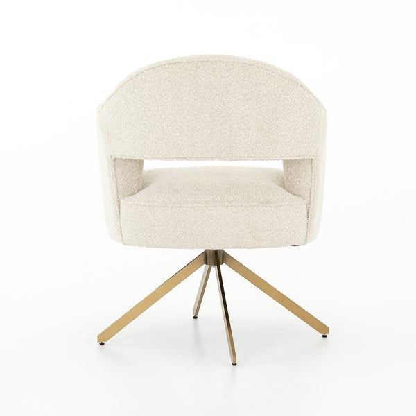 Adara Desk Chair-Knoll Natural by Four Hands