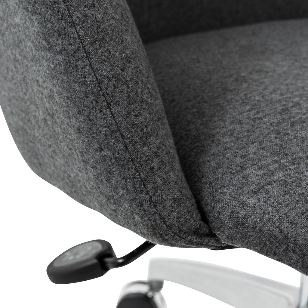 Minna Office Chair - Dark Grey