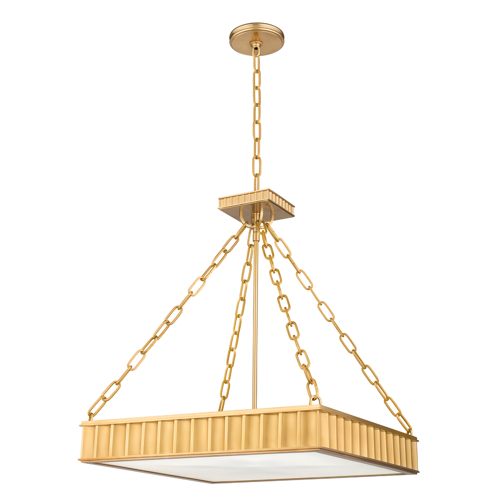 Middlebury Pendant 22" - Aged Brass