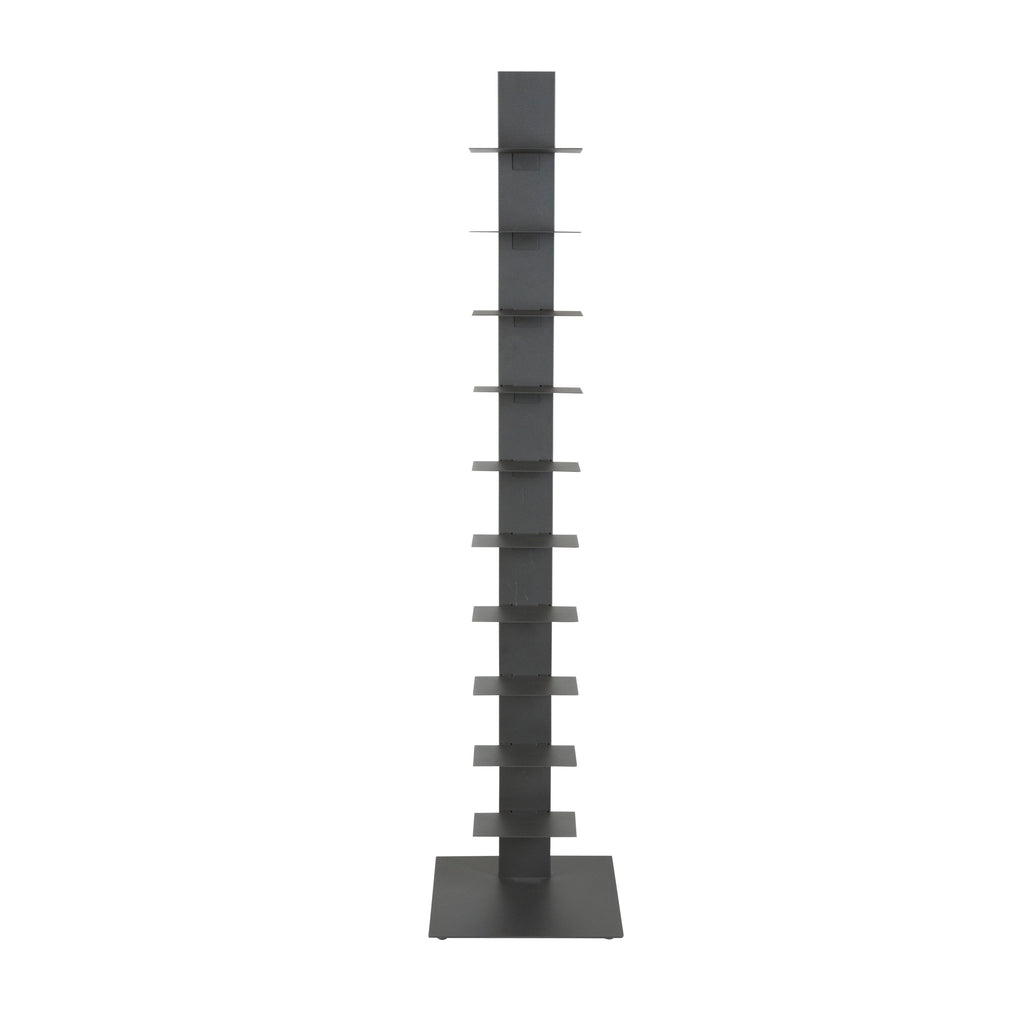 Sapiens 60-inch Bookcase Tower - Anthracite