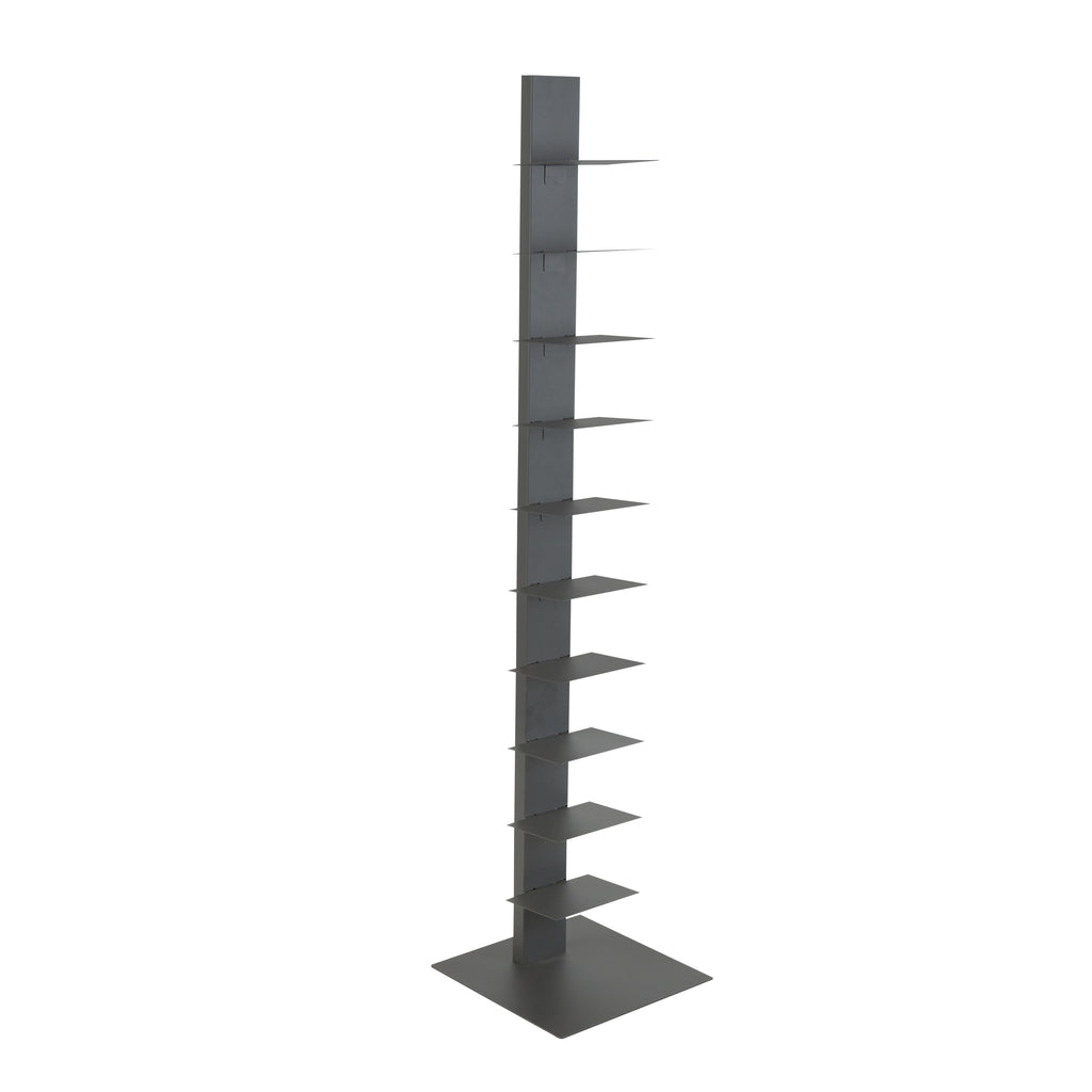 Sapiens 60-inch Bookcase Tower - Anthracite