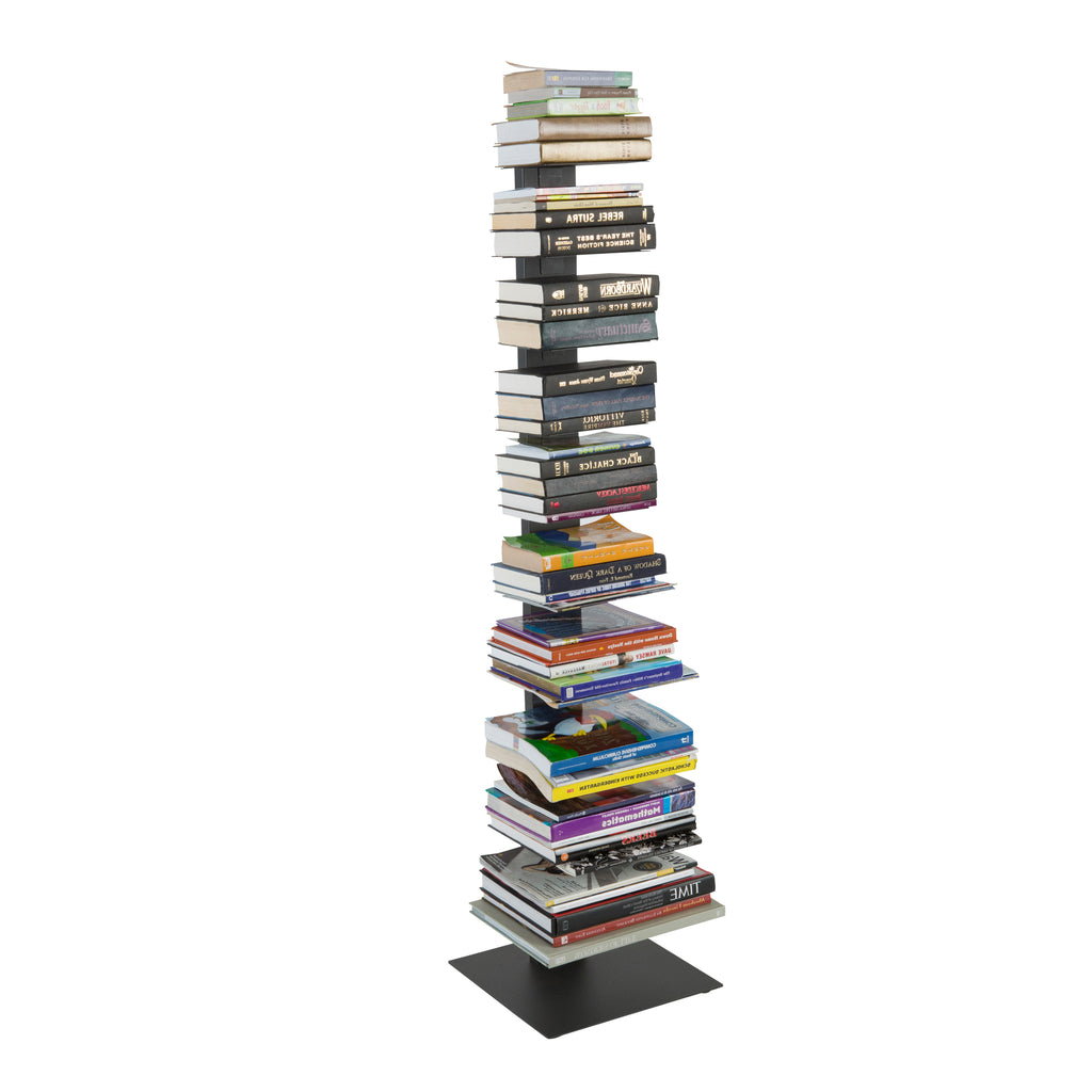 Sapiens 60-inch Bookcase Tower - Anthracite