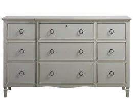 Summer Hill - French Gray Nine Drawer Dresser