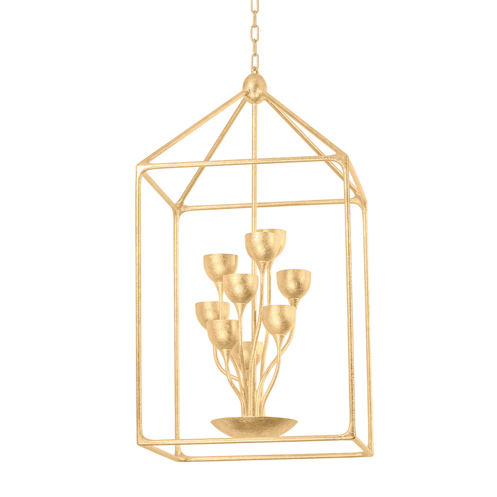 Westwood 12 Light Lantern - Vintage Gold Leaf