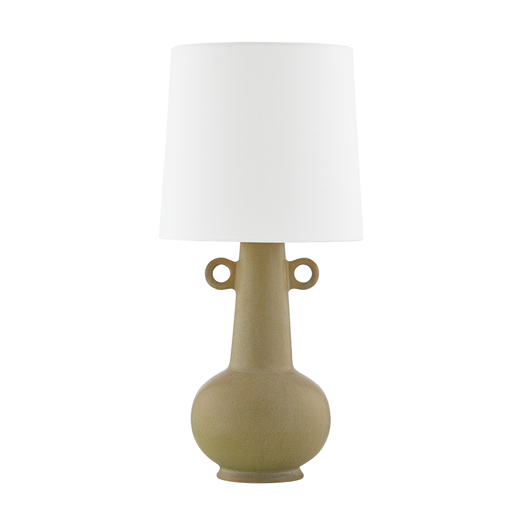 Rikki 1 Light Table Lamp - Aged Brass 24.5"