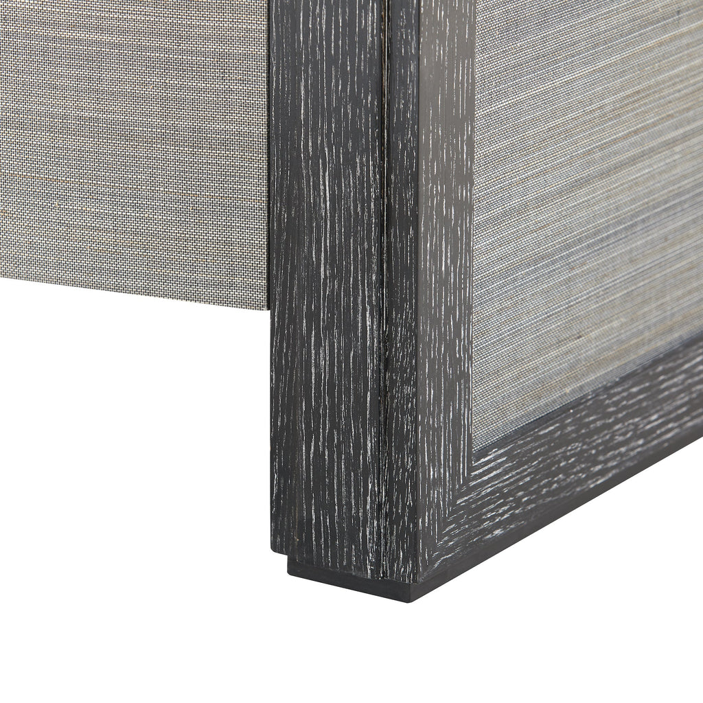 Albert 3-Drawer Side Table - Ash Gray Shimmer