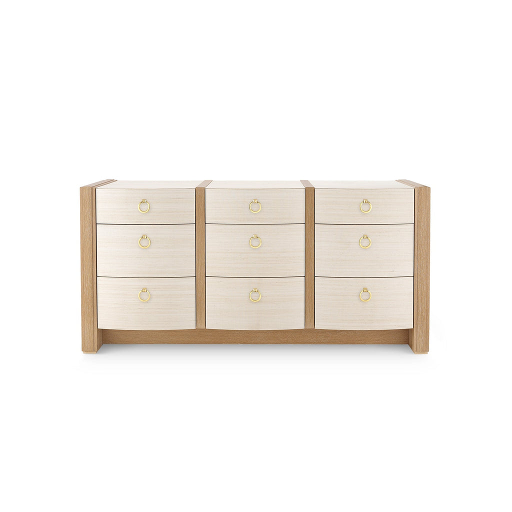 Albert Extra Large 9-Drawer - Light Natural Shimmer