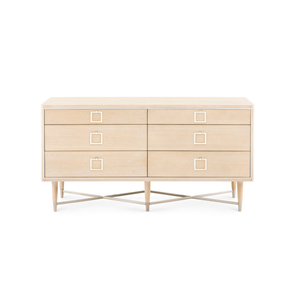 Adrian 6-Drawer - Wheat