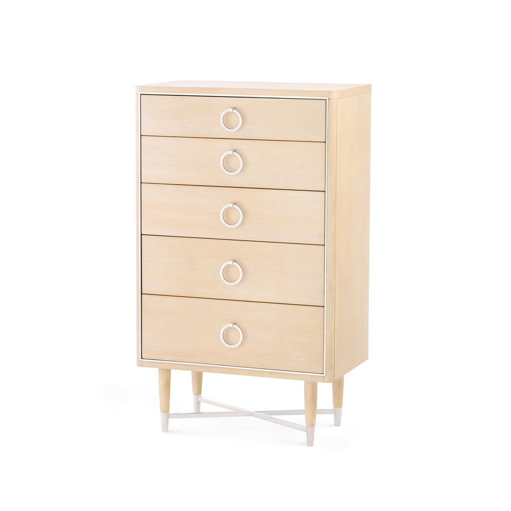 Adrian Tall 5-Drawer - Wheat